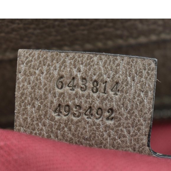 GUCCI  Small GG Supreme Canvas Tote Bag Beige - Picture 12 of 15